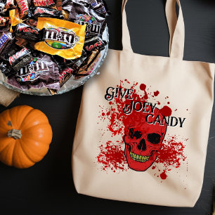 Bolsa personalizada de cráneo sangriento de Hallow