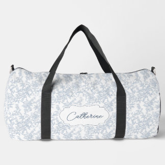 Bolsa Personalizada de Encaje Floral Toile Azul