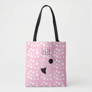 Bolsa personalizada de errores de lápiz rosa