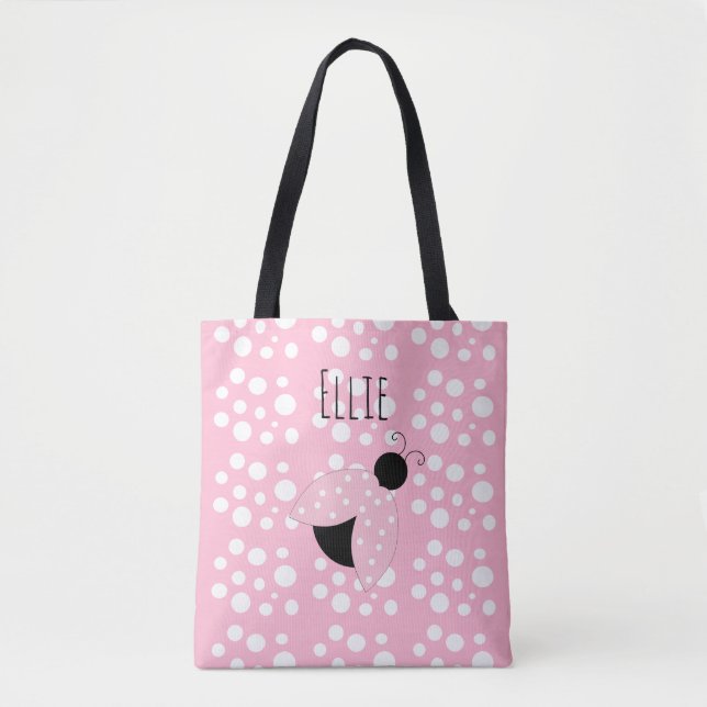 Bolsa personalizada de errores de lápiz rosa (Anverso)