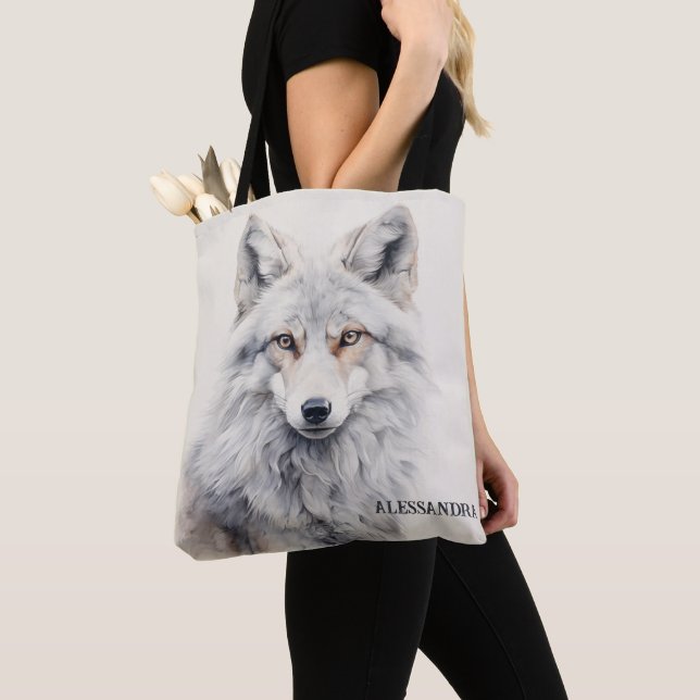Bolsa personalizada de Fox Tote | Regalo inspirado (Detalle)