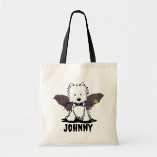 Bolsa personalizada de Halloween Westie Tote