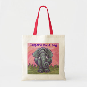 Bolsa personalizada de libros para elefantes cutá