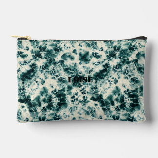 Bolsa personalizada de mármol con cremallera