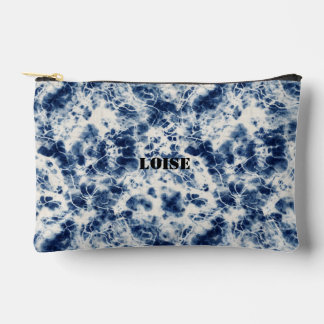 Bolsa personalizada de mármol con cremallera