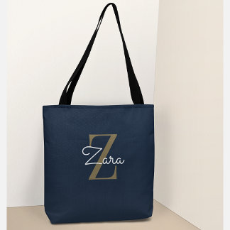Bolsa Personalizada de Moda con Monograma de Nombr