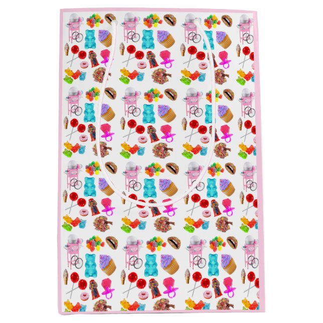 Bolsa personalizada de regalo de golosinas (Anverso)