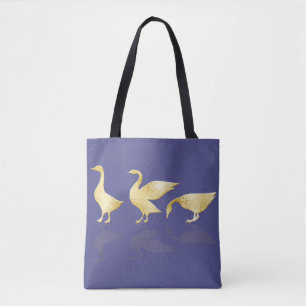 Bolsa personalizada de Relieve metalizado dorado m