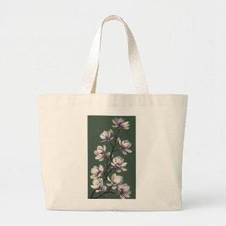 Bolsa personalizada de tote de la flor del día de 