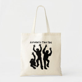 Bolsa personalizada de tratamientos Zombie Hallowe