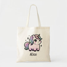 Bolsa personalizada de unicornio