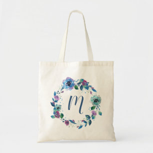 Bolsa personalizada de Wreath floral Twilight