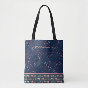 Bolsa personalizada "Morgan" con fuegos artificial