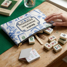 Bolsa personalizada para accesorios de Mahjong – A