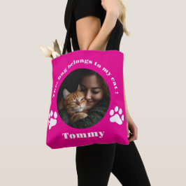 Bolsa personalizada para la tota del gato - Foto y
