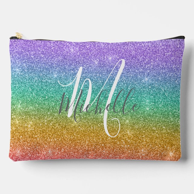 Bolsa Personalizada para Niña con Brillo Falso de  (Anverso)