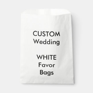 Bolsa personalizado de BLANCO a favor del papel