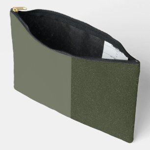 Bolsa Personalizado verde Moss de panel dividido