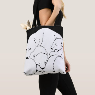 Bolsa Polar Bear Bear Bear Arte Comprar Bag
