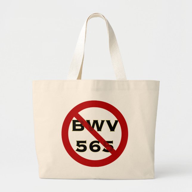 Bolsa prohibida BWV 565 (Frente)