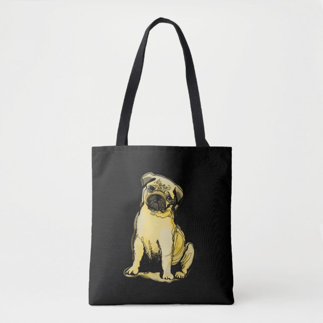 Bolsa Pug Tote (Anverso)