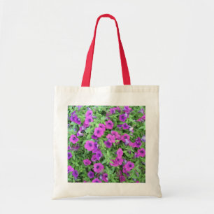 Bolsa púrpura de Petunias