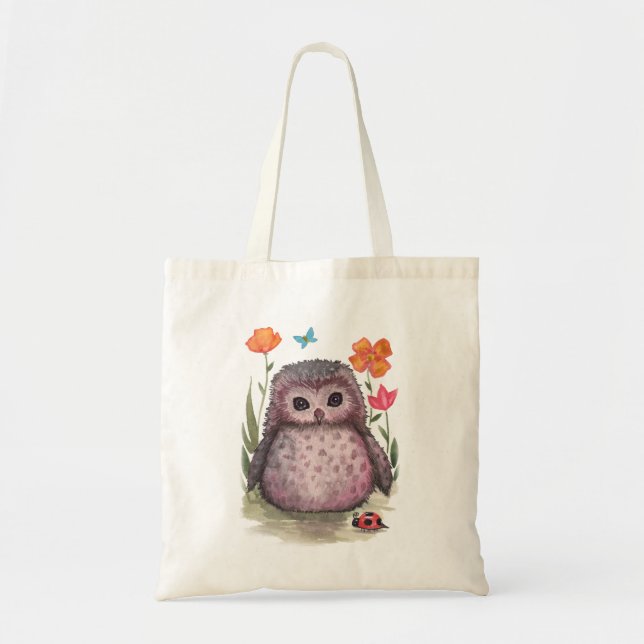 Bolsa regordeta de lechuza púrpura (Frente)