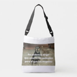Bolsa respeto a los animales