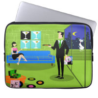 Bolsa Retro de Computadora Personalizado Urbano Pa