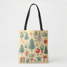 Bolsa Retro de Navidad