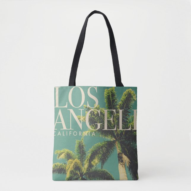Bolsa retro Los Angeles Tote (Anverso)