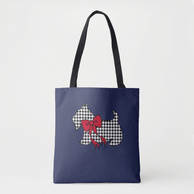 Bolsa Retro Scottish Terrier (Anverso)