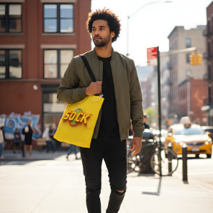 Bolsa retro "SOCK" Tote Bag - Vibes de ropa de cal