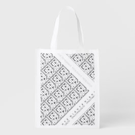 Bolsa reutilizable de compras 87 y 10 días