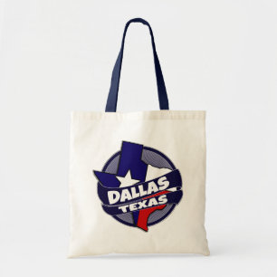 Bolsa reutilizable de la bandera de Texas de Dalla