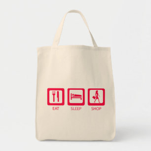 Bolsa reutilizable de la tienda de sueño de comest