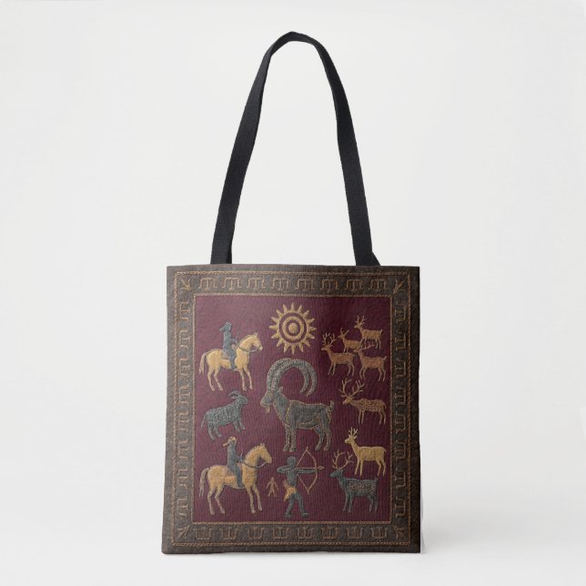Bolsa reutilizable del patrimonio rústico de Asia  (Anverso)