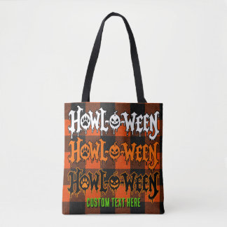 Bolsa reversible Howl-O-Ween espeluznante personal