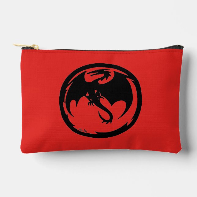 Bolsa roja Black Dragon (Anverso)
