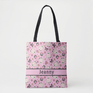 Bolsa rosa de la toga rosa de la calabaza de Hallo