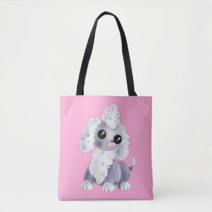 Bolsa rosa de la tota con perro Mascota lindo - Pe