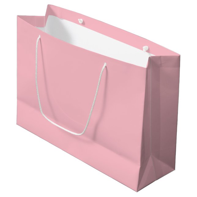 Bolsa rosa de regalo grande (Angulo Anverso)