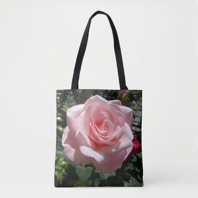Bolsa rosa rosa de tote (Anverso)