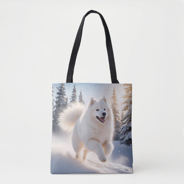 Bolsa Samoyed Elegant Shoulder Tote (Anverso)