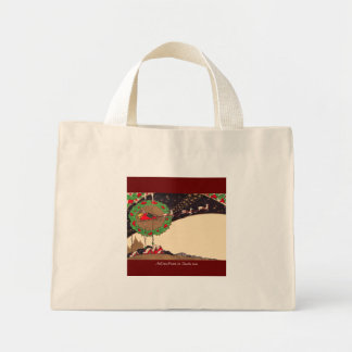 Bolsa Santa Tote Navidades Art Déco