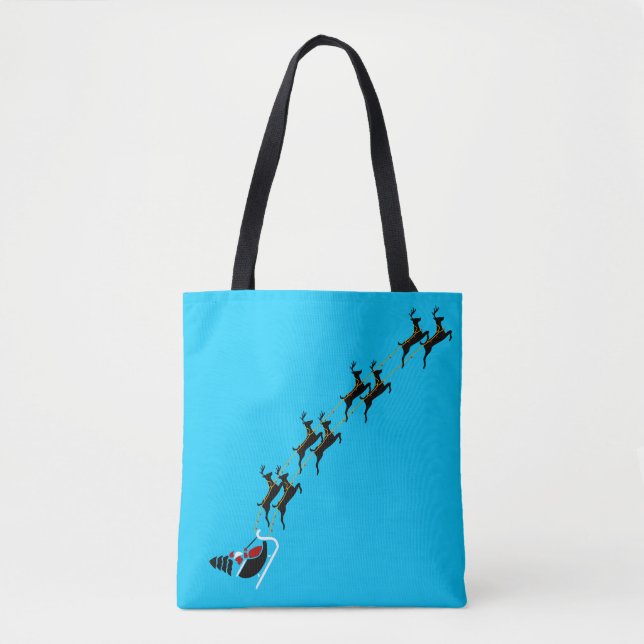 Bolsa Santa Turquoise Tote (Anverso)