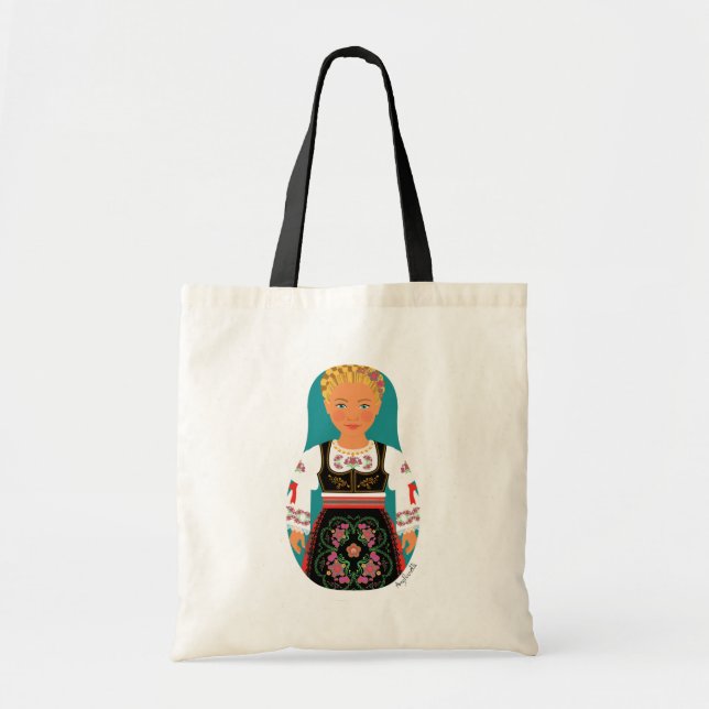 Bolsa Serbio Blonde Matryoshka (Frente)