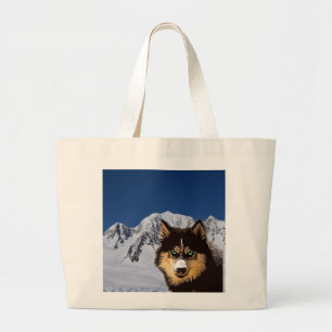 Bolsa Siberian Husky Tote