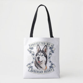 Bolsa Siberian Husky Tote