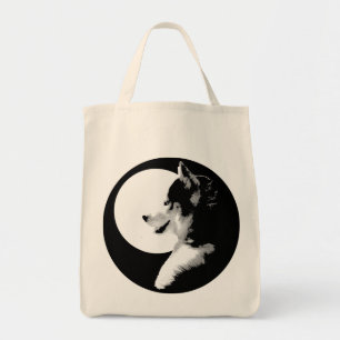 Bolsa Siberiana Husky Tote Organic Husky Malamute 
